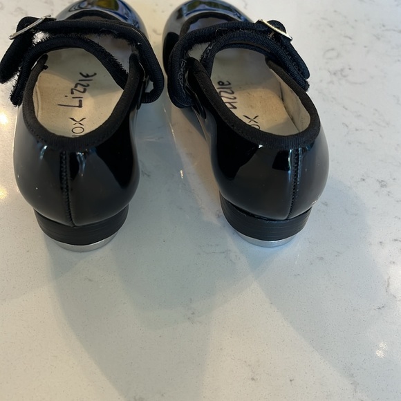 Capezio Mary Jane Patented Leather Tap Shoes - Picture 7 of 9